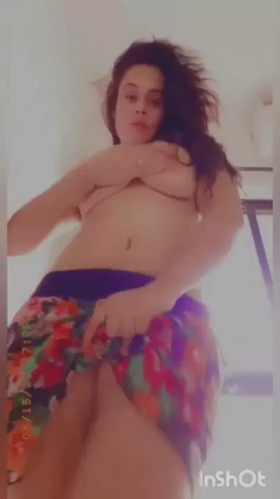 Alina Sen Hot Dance with Hands on Boobs