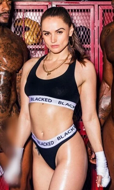 BLACKED Tori Black Is Oiled Up And Dominated By Two BBC