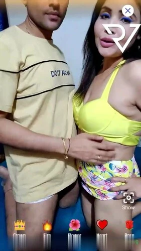 Rajsi Verma Hot Sex Show with Another Couple on App Live