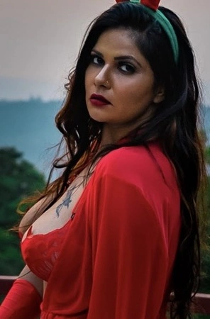 Aabha paul red beauty from onlyfans