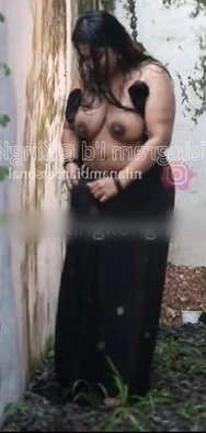 Nila Nambiar Black Saree Part 01 ~ Exclusive App Content