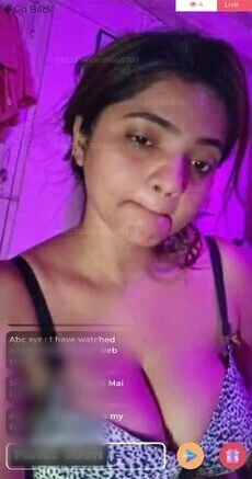 Bharti Jha New LIve, Shows Nude Live of Rukhs Khandagle