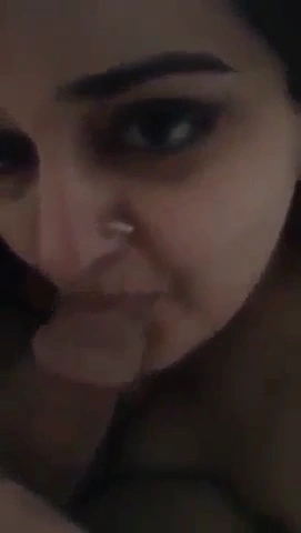 Indian Aunty Give me Blowjob