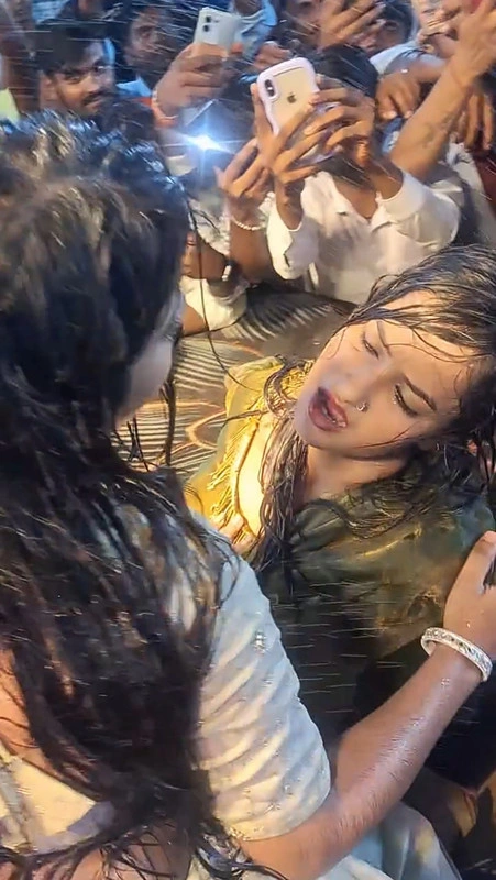 Desi Local Stage Dancer Girls