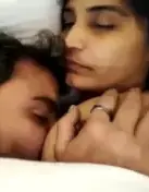 Romantic Couple Boobs Sucking and Kissing