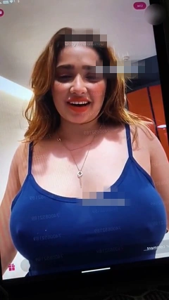 Aditi Mistry Blue Top Removed Boobs Visible Final Video