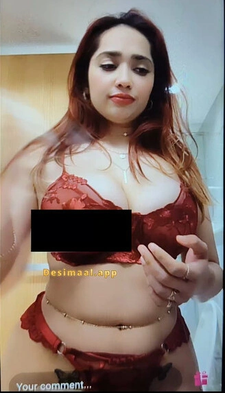 Aditi Mistry red bikini live