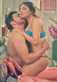 Khushi Mukherjee Sexy Kiss