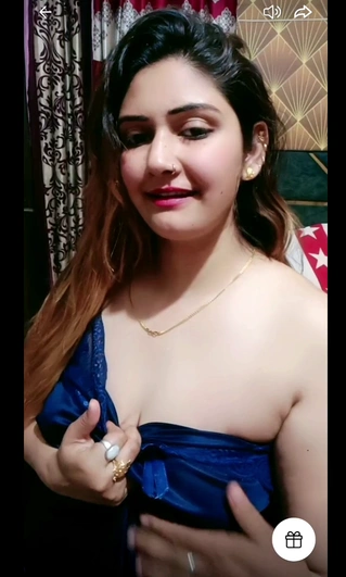 Anaya-choudhari Tango Model Chubby Girl In Net Dress Couples Romance