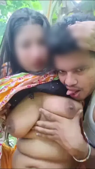 Beautiful Sexy Horny Village Bhabi Outdoor Fucking Romance