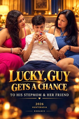 Lucky Guy Get Chance to His Stepmom & Her Friend (2026) HunterAsia