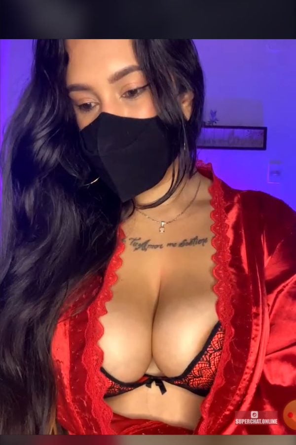 Lalitha Deep Cleavage Live Ep 3